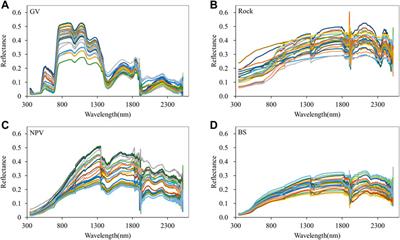 Extraction of rocky desertification information in karst area by using different multispectral sensor data and multiple endmember spectral mixture analysis method